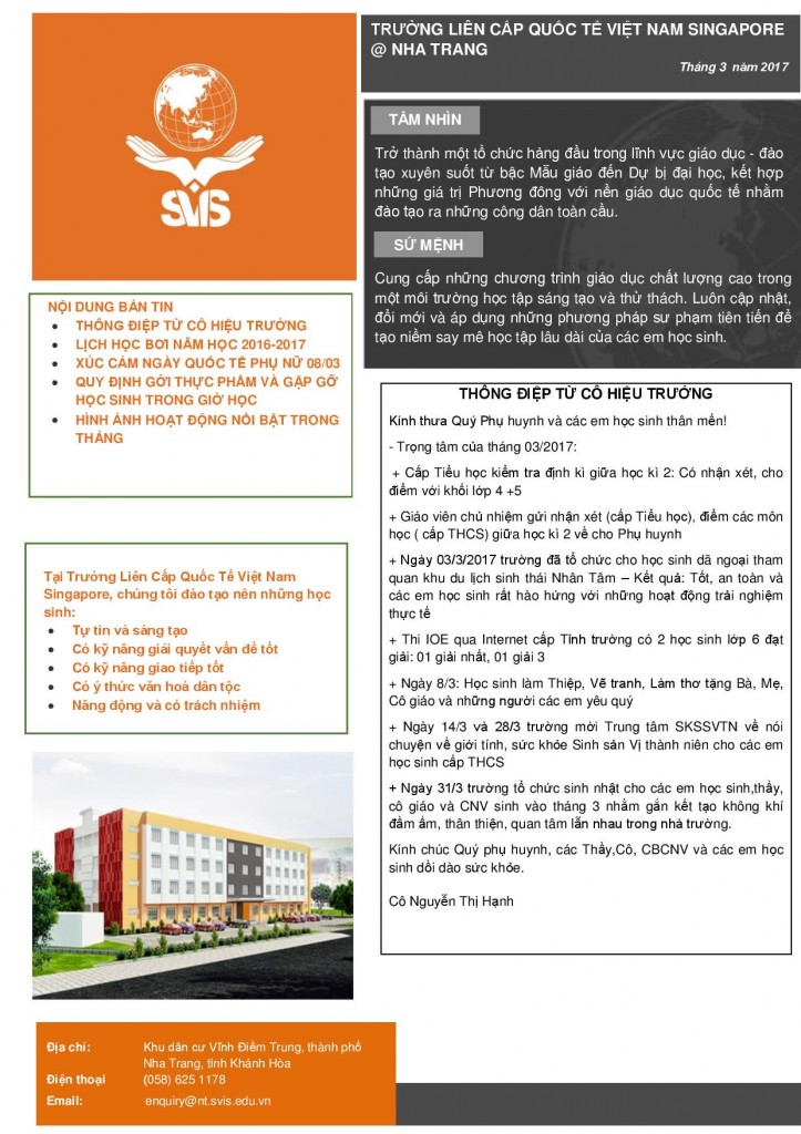 SVIS Nha Trang - Newsletter (VN) Mar 2017-page-001