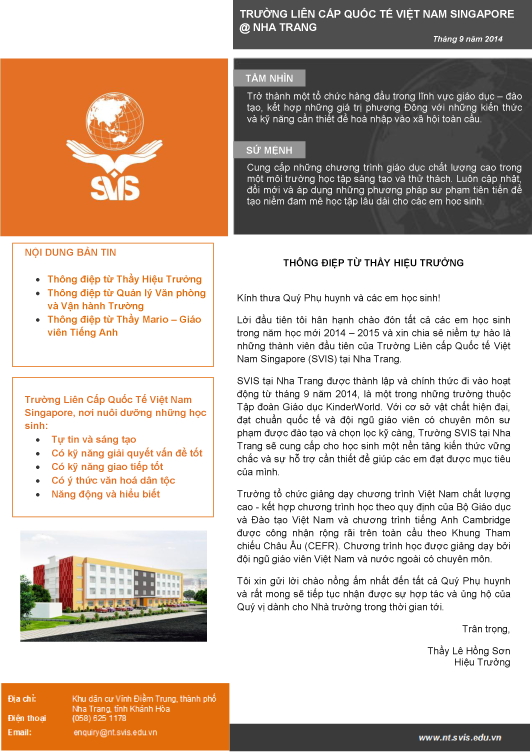 SVIS-Nha-Trang---Newsletter-(VN)Sep2014-1