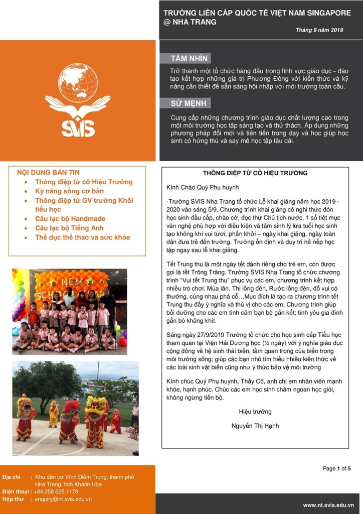 SVIS@NT_Newsletter_Sep 2019_VN-1